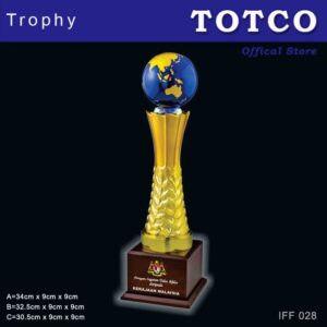 Exclusive Gold Effect Trophy IFF 028