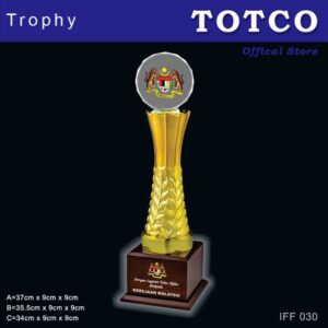 Exclusive Gold Effect Trophy IFF 030