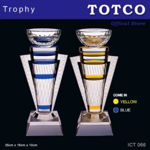 Fusion Color Crystal Trophy ICT 066