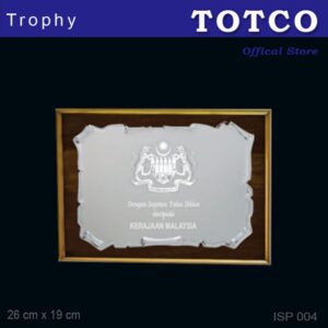 Gold & Silver Plated Award Plaque ISP 004
