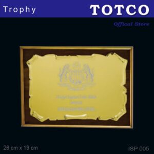 Gold & Silver Plated Award Plaque ISP 005