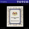 High Gloss Silver Frame for 3D & Brass Plaque ICF 008