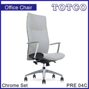 Hypnos Chrome Set High Back Chair PRE04C
