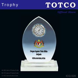 Memorable Crystal Clock Series ICQ 020