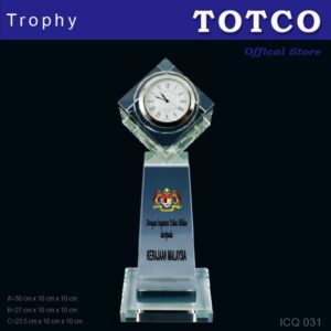 Memorable Crystal Clock Series ICQ 031
