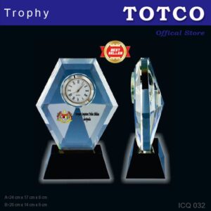 Memorable Crystal Clock Series ICQ 032