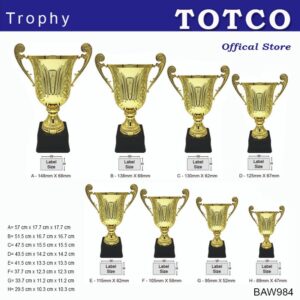 Metal Cup Trophy BAW984