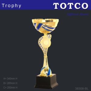 Metal Trophy 38308-BL