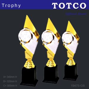 Plastic Trophy 19475-GS