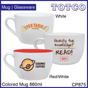 Ceramic Colored Mug 660ml CP875