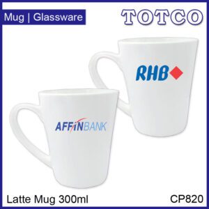 Ceramic Latte Mug 300ml Cp820