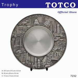Exclusive Pewter Tray & Souvenirs 7232