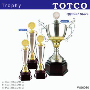 Exclusive White Silver Trophy WS6060