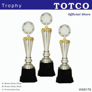 Exclusive White Silver Trophy WS6178
