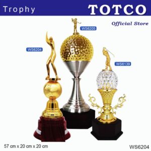 Exclusive White Silver Trophy WS6204