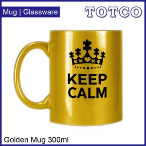 Heat Press Golden Mug 300ml 2