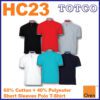 Oren Sport Collar Honey Comb Polo Tee Shirt Short Sleeve Unisex Hc23 9