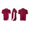 Oren Sport Collar Honey Comb Polo Tee Shirt Short Sleeve Unisex Hc27 6