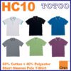 Oren Sport Honey Comb Polo Tee Short Sleeve Adult Cotton Unisex Hc10 9