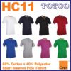 Oren Sport Honey Comb Polo Tee Short Sleeve Adult Cotton Unisex Hc11 10