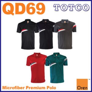 Oren Sport Polyester Microfiber Premium Polo Unisex Collar Quick Dry Breathable Jersey Polo Qd69 9