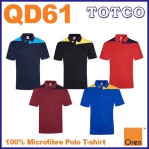 Oren Sport Unisex Collar Dry Fit Microfiber Polo Tee Qd61 9
