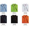 Oren Sport Unisex Horizon Cotton Polyester Collar Tshirt Hz01 2