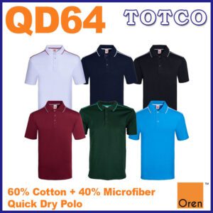 Oren Sport Unisex Plain Thick Polo Cotton Microfiber Jersey T Shirt Qd64 8