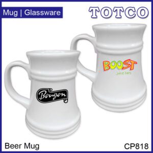 Porcelain Beer Mug 630ml Cp818