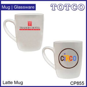 Porcelain Latte Mug 420ml Cp855