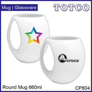 Porcelain Round Mug 660ml Cp804