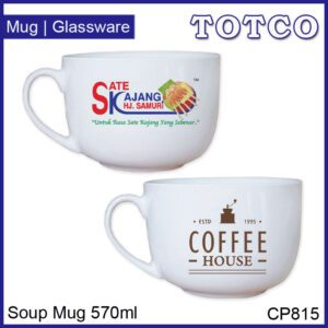 Porcelain Soup Mug 570ml Cp815