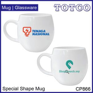 Porcelain Special Shape Mug 450ml Cp866