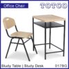 Tygete Modern Study Table and Chair