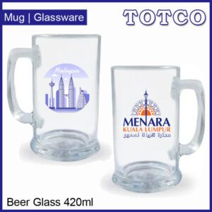 Beer Glass Mug 420ml 2