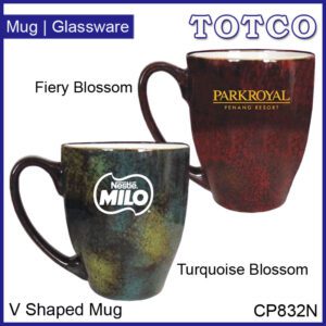 Blossom V Shaped Coffee Mug 390ml Cp832n