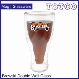 Brewski Double Wall Glass 400ml 2