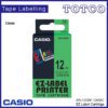 Casio 12mm Label Tape Cartridge 8 Colour Xr 12 6