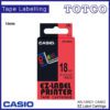 Casio 18mm Label Tape Cartridge 7 Colour Xr 18 5