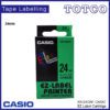 Casio 24mm Label Tape Cartridge 6 Colour Xr 24 5