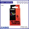 Casio 6mm Label Tape Cartridge 5 Colour Xr 6 5