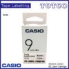 Casio 9mm Label Tape Cartridge 8 Colour Xr 9 2