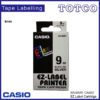Casio 9mm Label Tape Cartridge 8 Colour Xr 9 4