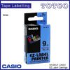 Casio 9mm Label Tape Cartridge 8 Colour Xr 9 7