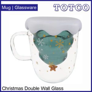 Christmas Double Wall Glass 300ml 5