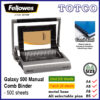 Fellowes Heavy Duty Galaxy 500 Manual Plastic Comb Binding Machine 4