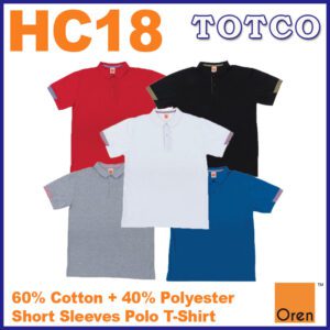 Oren Sport Honeycomb Polo With Checker Collar Plain Polo Shirt Unisex Hc18 8