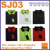 Oren Sport Unisex Long Sleeve Collar Single Jersey Polo Tee Shirt Short Sleeve Sj03 5