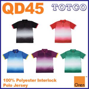 Oren Sport Unisex Polo Jersey Collar Tee Qd45 8