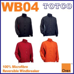 Oren Sport Unisex Reversible Windbreaker Jacket Wb04 7